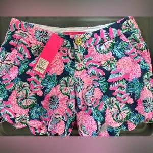 NWT Lilly Pulitzer size 00 shorts